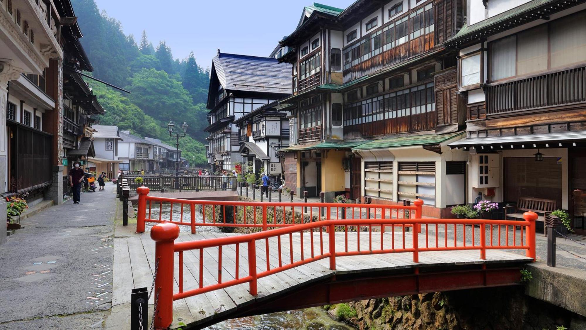 Hotel Ginzanso Obanazawa Exterior foto
